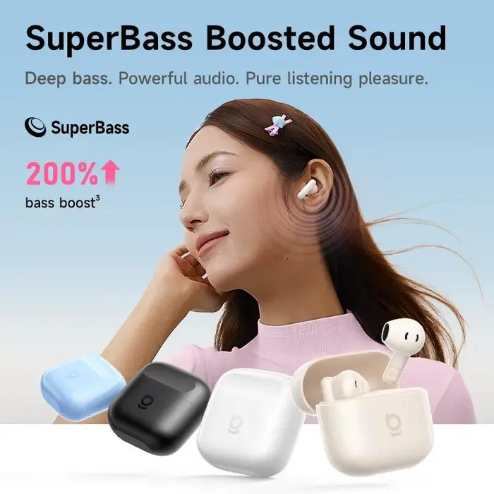 Baseus Bass BS2 Lite véritables écouteurs sans fil Bluetooth 6.0