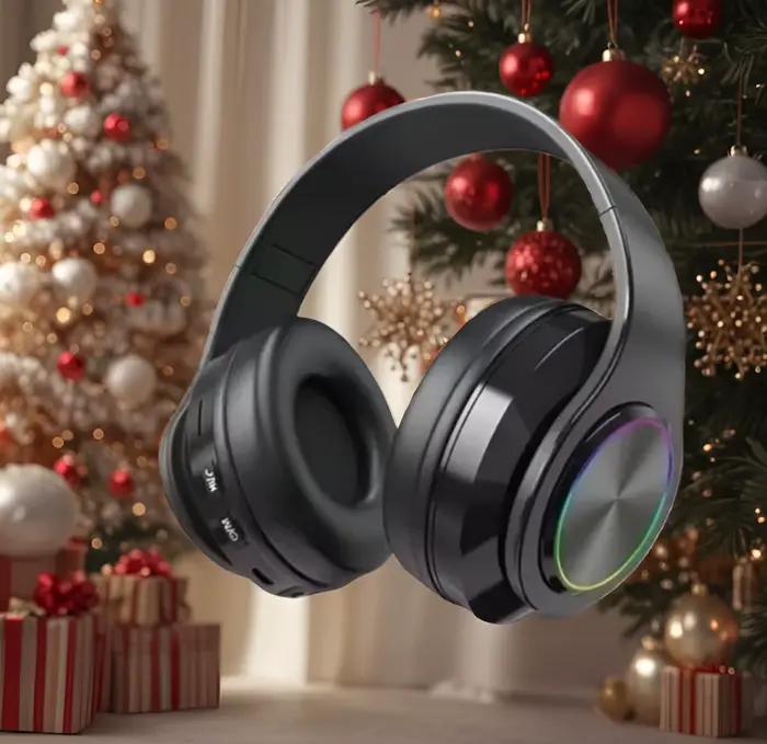 Casque Bluetooth avec éclairage RGB