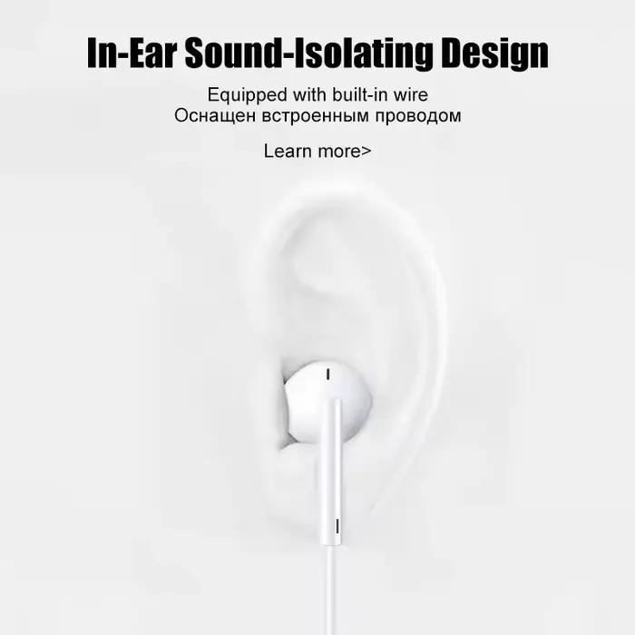 Pour Apple Type C écouteurs câblés pour iPhone 17 16 15 14 13 12 Pro Max micro dans l'oreille