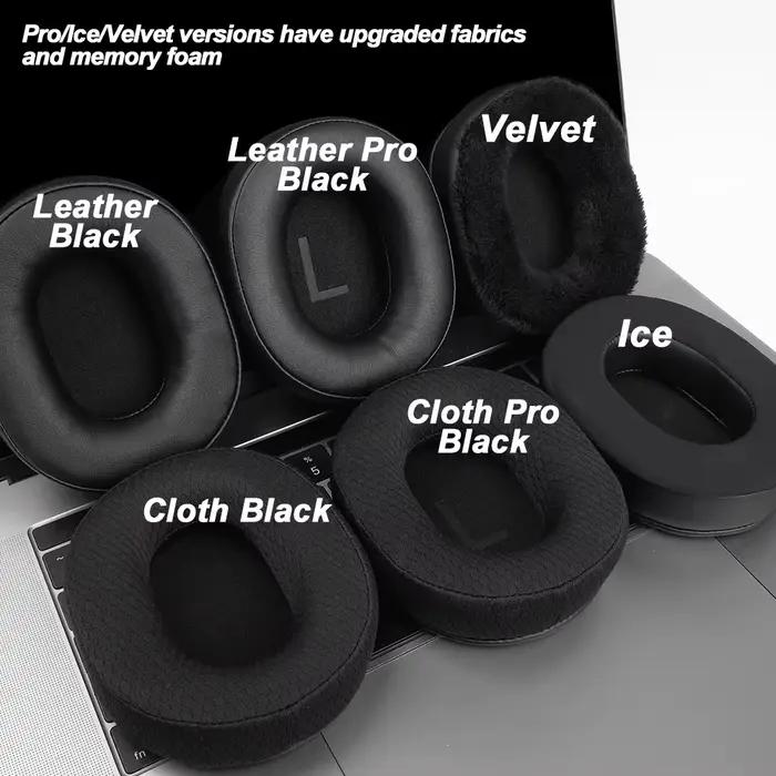 Coussinets d'écouteurs pour Logitech GPRO X G PRO X2, coussinets de remplacement, cache-oreilles en tissu maillé, housses en mousse à mémoire de forme