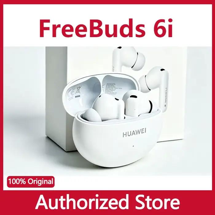 Écouteurs sans fil Bluetooth HUAWEI Freebuds 6i suppression active du bruit égaliseur dynamique transparence pour femmes et hommes écoute de musique pauses travail sport occasions spéciales