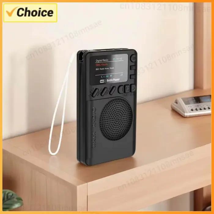 Mini radio numérique DAB FM avec prise casque