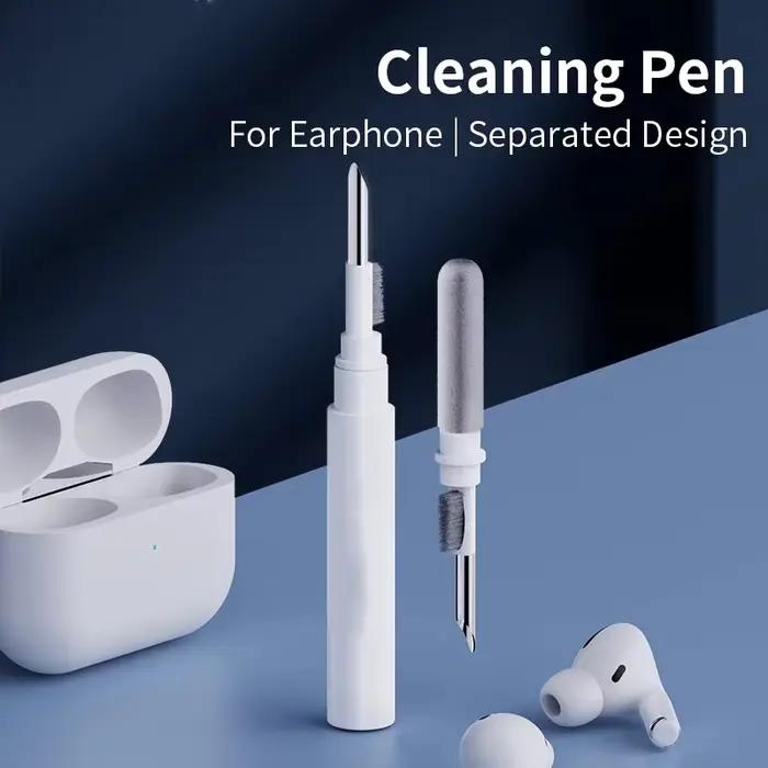 Kit de nettoyage pour écouteurs AirPods Pro Xiaomi Samsung brosse et stylo de nettoyage blanc noir pour maintenance écouteurs et étuis