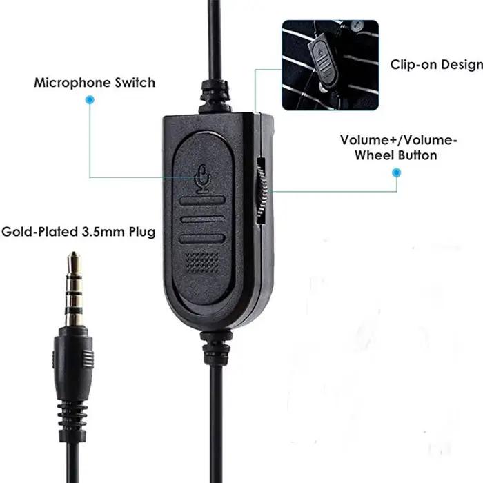 Casque de jeu intra-auriculaire DIXSG avec microphone pour gamers confortables et communication précise occasions spéciales