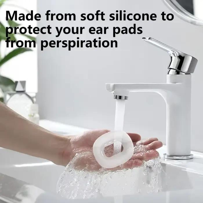 Coussinets d'oreille en silicone pour AirPods Max protecteurs d'écouteurs confortables et durables pour femmes et hommes occasions quotidiennes et spéciales