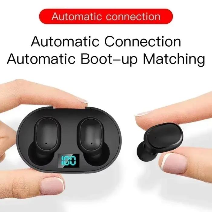 Écouteurs Bluetooth sans fil E6S TWS antibruit pour musique et communication haute qualité occasions quotidiennes et cadeaux pour femmes