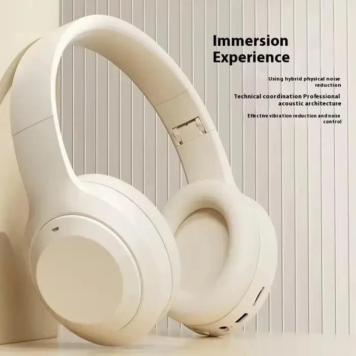 Casque sans fil M5 original, circum-auriculaire, stéréo HIFI, Bluetooth 5.3, écouteurs sport et gaming, prise en charge TF/AUX, réduction du bruit