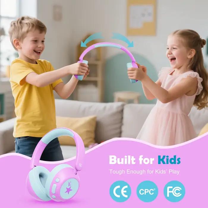 Casque à réduction de bruit active pour enfants et tout-petits