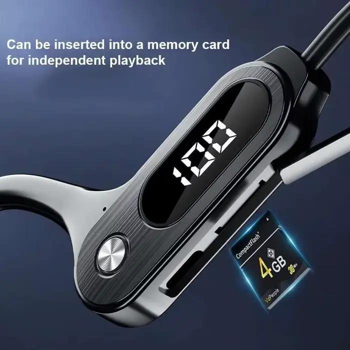 Écouteurs de sport Bluetooth à Conduction osseuse