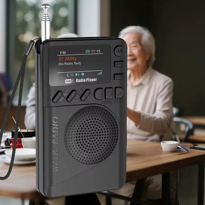 Mini Radio numérique DAB FM avec prise casque