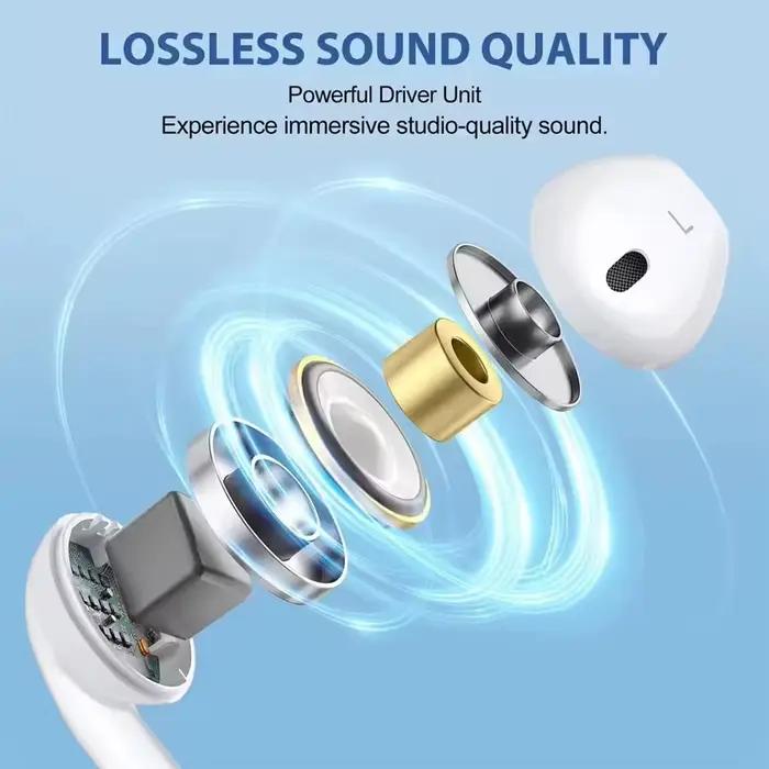 Écouteurs intra-auriculaires filaires pour Apple iPad iPhone 15 11 12 13 14 16 17 Pro Max