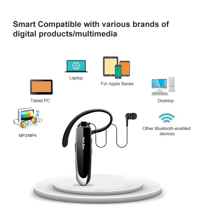 Oreillettes sans fil Bluetooth 5.0