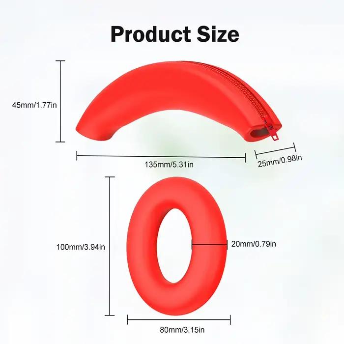 Étui en Silicone Antibruit pour Écouteurs Sony ULT WEAR WH-ULT900N WH-1000XM3 XM4 Occasions Spéciales Blanc Noir Rouge Ivoire Gris Bleu Foncé