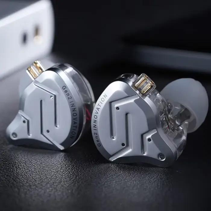 KZ ZSN Pro 2 lecteur hybride 1BA 1DD dans l'oreille écouteurs HIFI basse casque moniteur