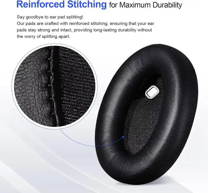 Coussinets d'oreille de remplacement haut de gamme pour Sony WH-1000XM4