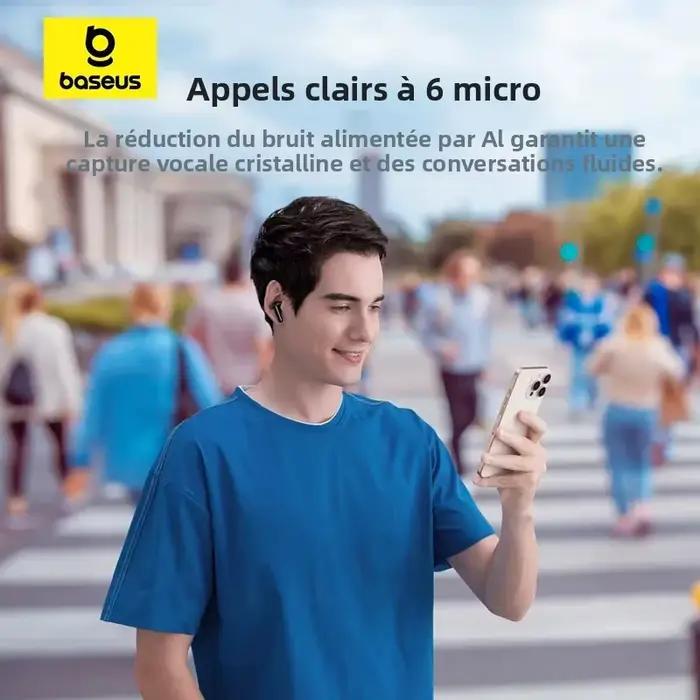 Baseus EP10 Pro ANC écouteurs sans fil Bluetooth 6.0