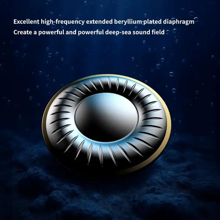 Ecouteurs Intra-Auriculaires TRN Starfish Filaires Diaphragme Beryllium Haute Qualite Musique Occasions Speciales