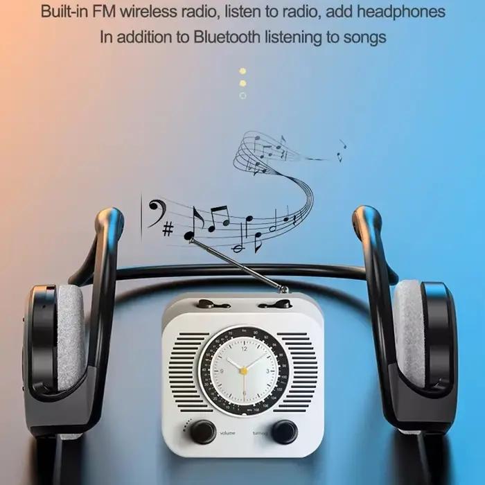 Écouteurs Bluetooth 5.0 sans fil stéréo pour musique et sport double-in bouchons d'oreille crochets d'oreille universel