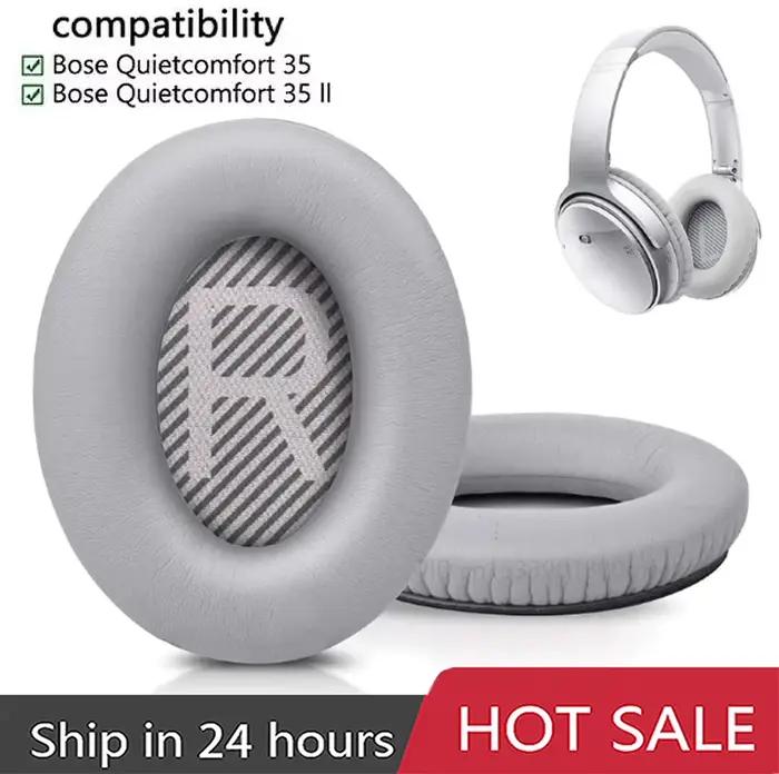 Coussinets d'oreille professionnels pour BOSE QC35 pour QuietComfort 35 et 35 ii BOSEQC35 QC2
