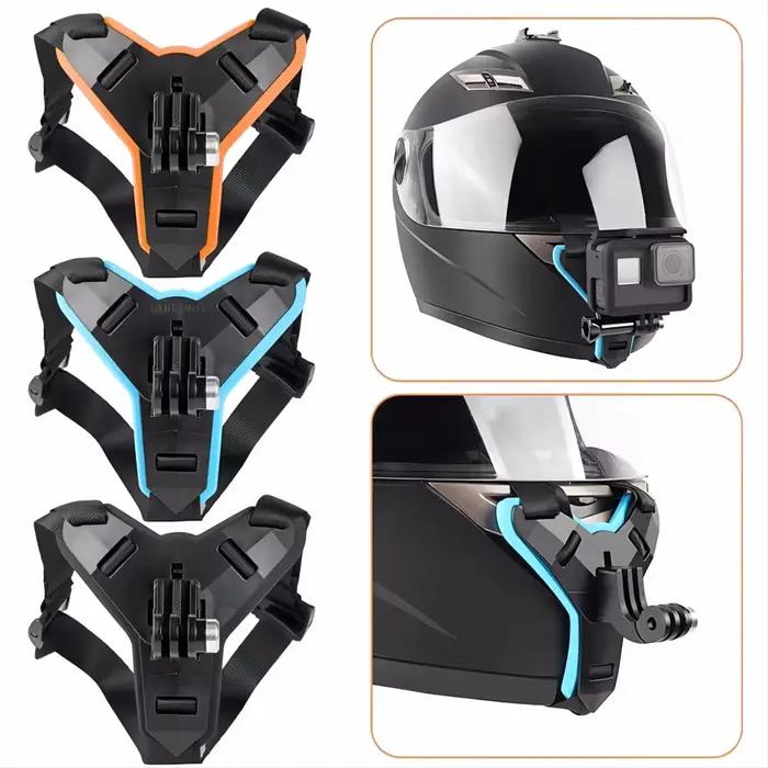 Support de fixation pour casque pour GoPro Hero 12 11 10 9 8 7 6 5 4 3