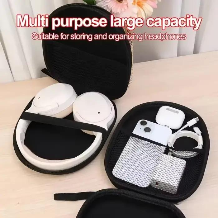 Etui en cuir pour écouteurs Sony WH-CH720N WH-1000XM4 MDR-ZX100 rangement pratique et élégant pour vos écouteurs et accessoires ocassions quotidiennes et spéciales