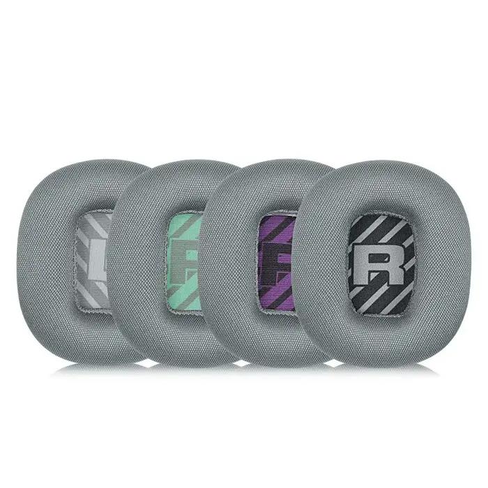 Coussinets d'oreille en tissu pour casque de jeu Astro A10 doux et isolants gris clair violet noir vert pour gamer confort durable