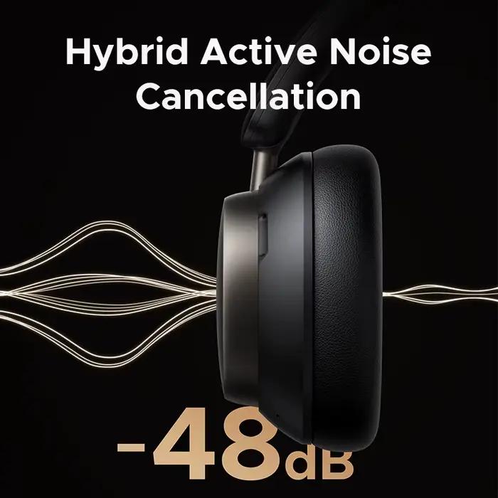 Casque sans fil Studio Pro 48dB ANC suppression active du bruit haute résolution LDAC pour musique claire et sans interruption occasionnels usage professionnels et loisirs