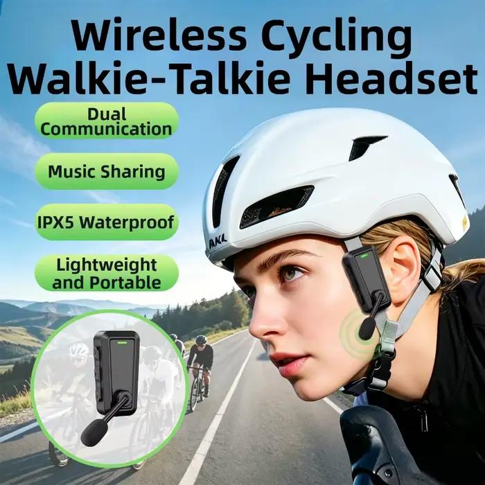 Casque de moto d'été avec écouteurs Bluetooth 6.0, stéréo double oreille, appels mains libres, écouteurs étanches pour la conduite à vélo