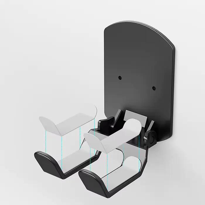 Support mural pour casque et manette de jeu - Installation facile sans perçage