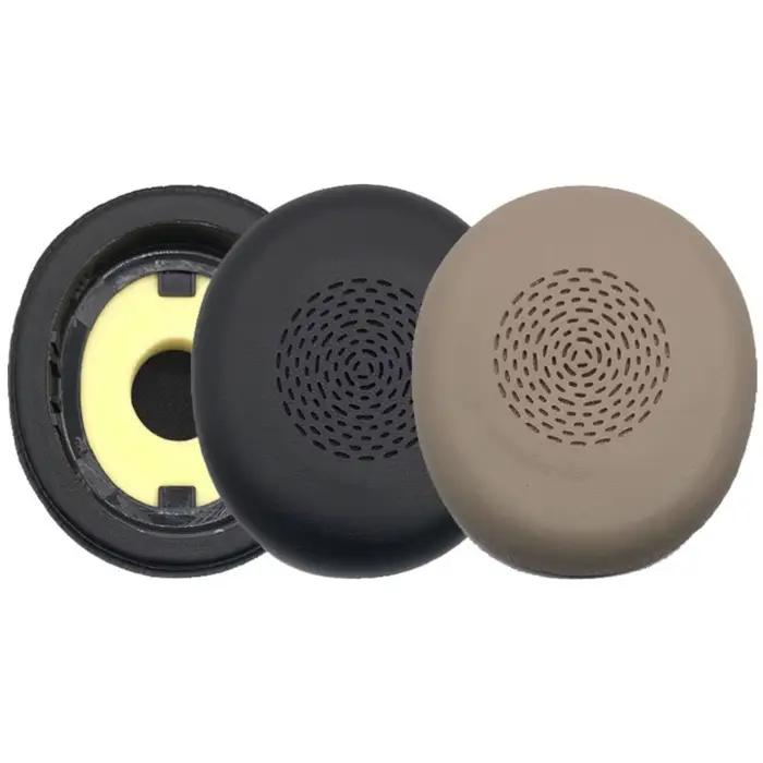 1 paire de coussinets d'oreille de remplacement en cuir PU
