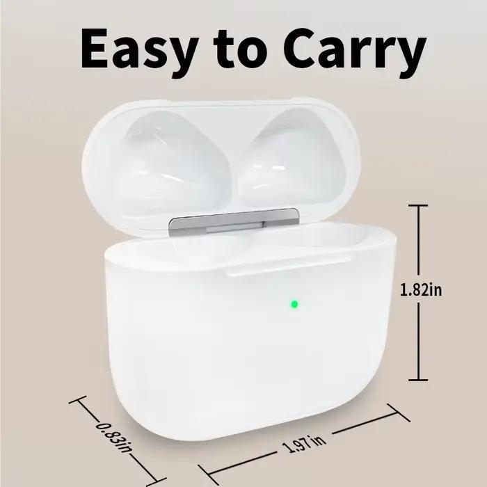 Etui de chargeur AirPods 4 avec pop-up réel et chargement sans fil pour une utilisation pratique et élégante des AirPods occasions quotidiennes et cadeaux spéciaux