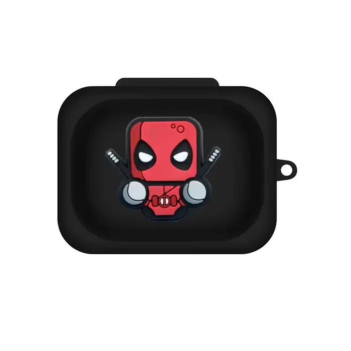 Étui de protection en silicone pour écouteurs sans fil For Nothing Ear (A) avec motif de dessin animé Marvel