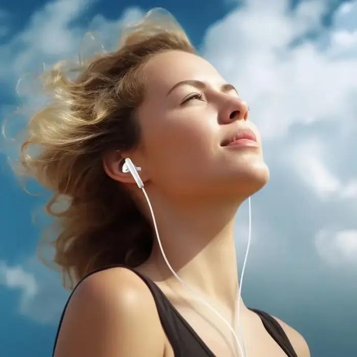 Écouteurs filaires intra-auriculaires pour iPhone 17 16 15 Pro Max