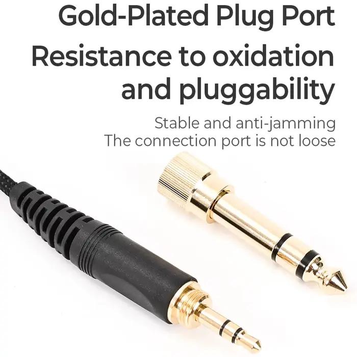 Câble de remplacement pour écouteurs Sennheise HD580 HD600 HD650 HD660S
