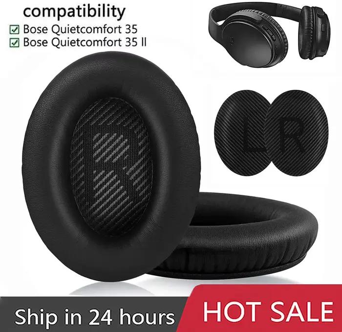 Oreillettes de remplacement pour BOSE QC35 pour QuietComfort 35 et 35 II