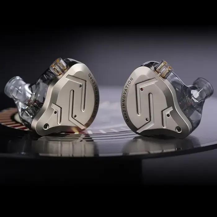 KZ ZSN Pro 2 lecteur hybride 1BA 1DD dans l'oreille écouteurs HIFI basse casque moniteur