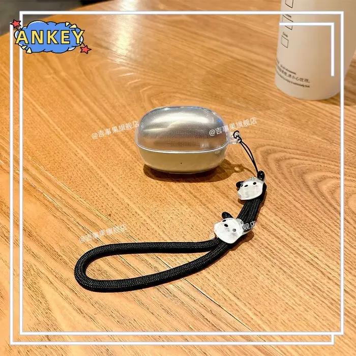 Étui pour écouteurs Shokz OpenDots ONE True Wireless antibruit E310 Premium en Silicone antichoc avec lanière