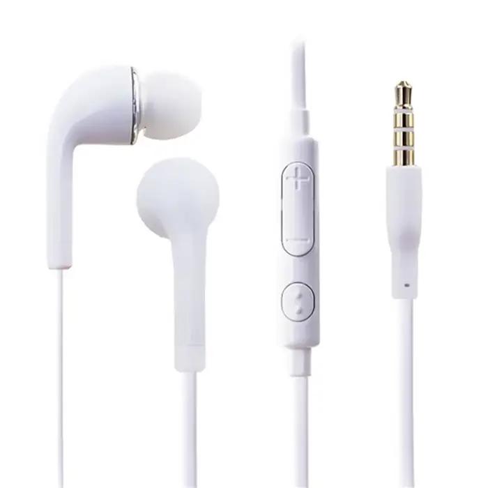 Écouteurs intra-auriculaires filaires avec microphones mains libres