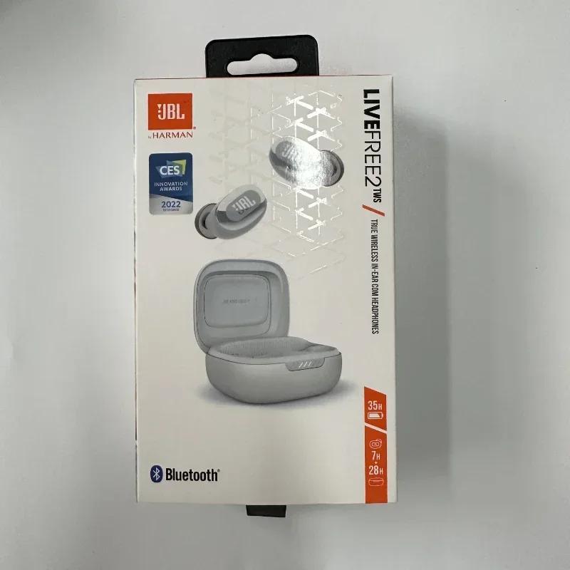 Écouteurs sportifs sans fil JBL Live Free 2 TWS originaux, écouteurs Bluetooth, écouteurs stéréo spo