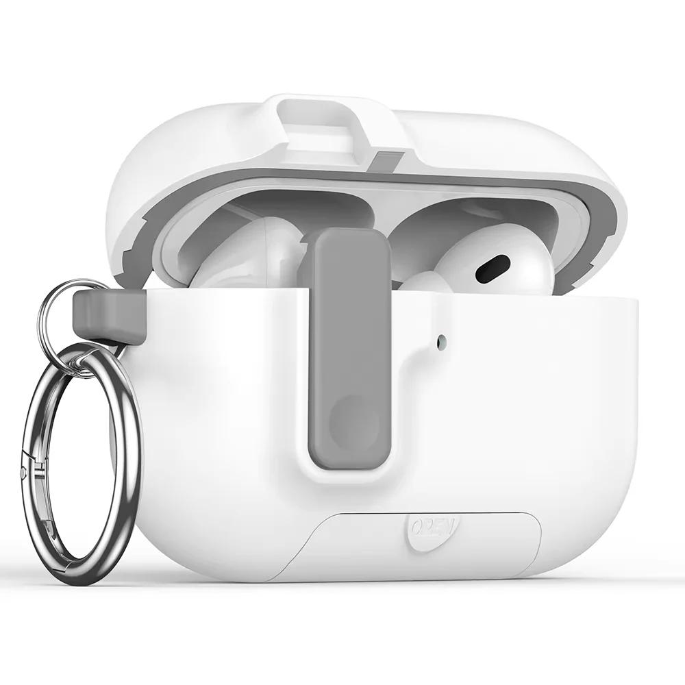 2025 nouveau pour Airpods Pro 3 étui avec verrouillage automatique et Kit de nettoyage support de té