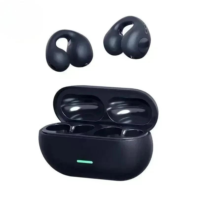 Écouteurs Bluetooth à conduction osseuse, sans fil, étanches, pour le sport, stéréo HiFi avec microp