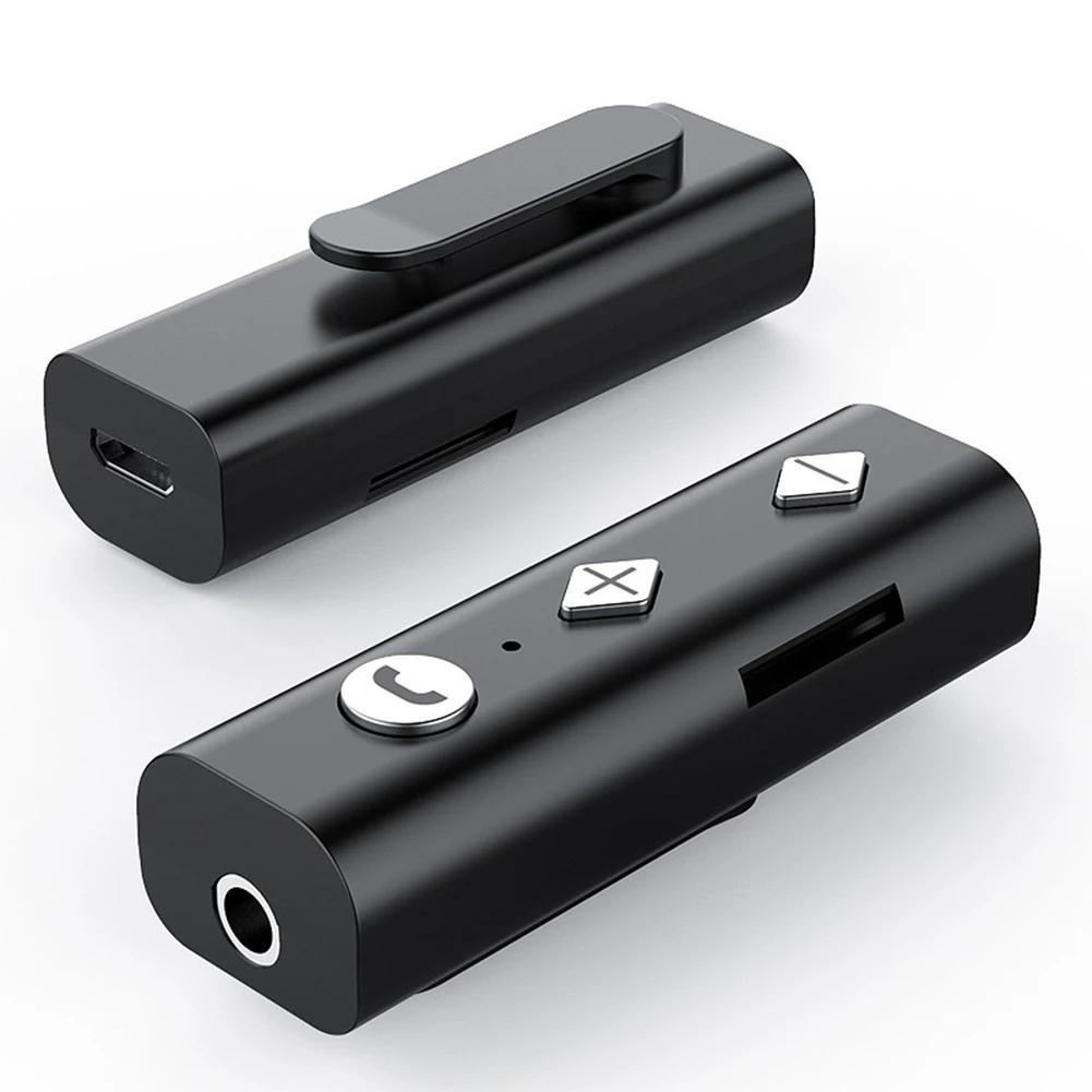 Adaptateur de casque Bluetooth 3.5mm, AUX Bluetooth5.0, 110mAh, récepteur de haut-parleur Audio sans