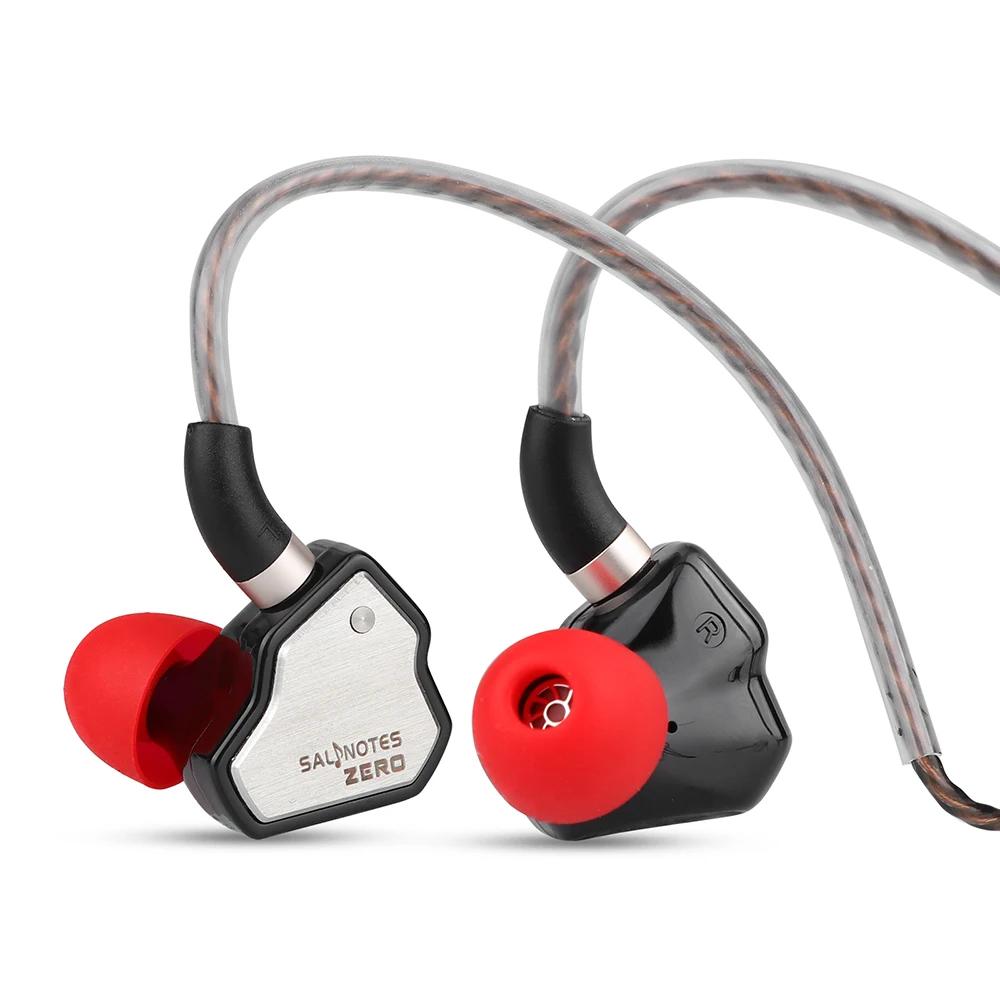 Écouteurs intra-auriculaires à membrane composite métallique, 7Hz Salnotes ontari, HiFi, 10mm, pilot