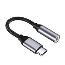 Adaptateur USB C vers prise casque 3,5 mm, câble audio auxiliaire pour Samsung, Huawei, Xiaomi, iPad