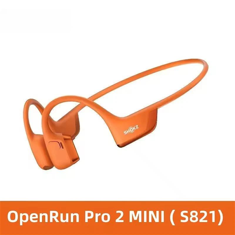 Mini S821 OpenRun Pro 2 Original SHOKZ Écouteurs étanches IP55 sans fil Bluetooth à conduction osseu