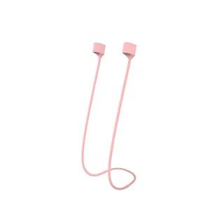 Sangle de corde pour écouteurs AirPods 2 3 pro, sangle de cou Anti-perte, corde magnétique en Silico