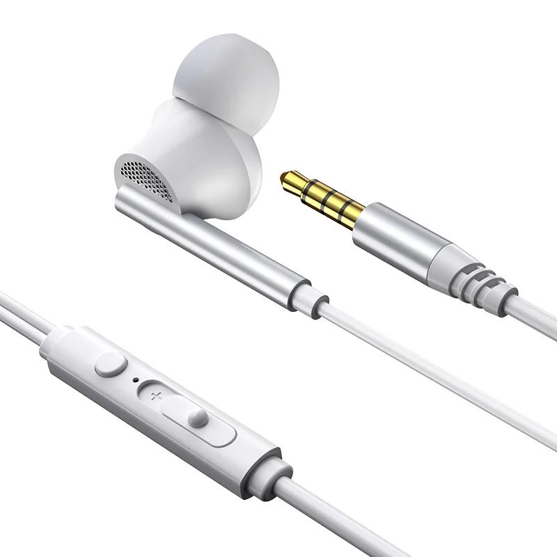 EARDECO 3.5mm casque filaire avec Microphone filaire écouteurs écouteurs intra-auriculaires casque m