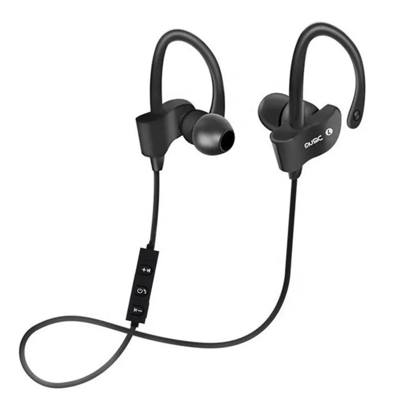 Écouteurs sans fil Bluetooth universels, casque d'écoute stéréo avec micro, étanche, pour le sport, 