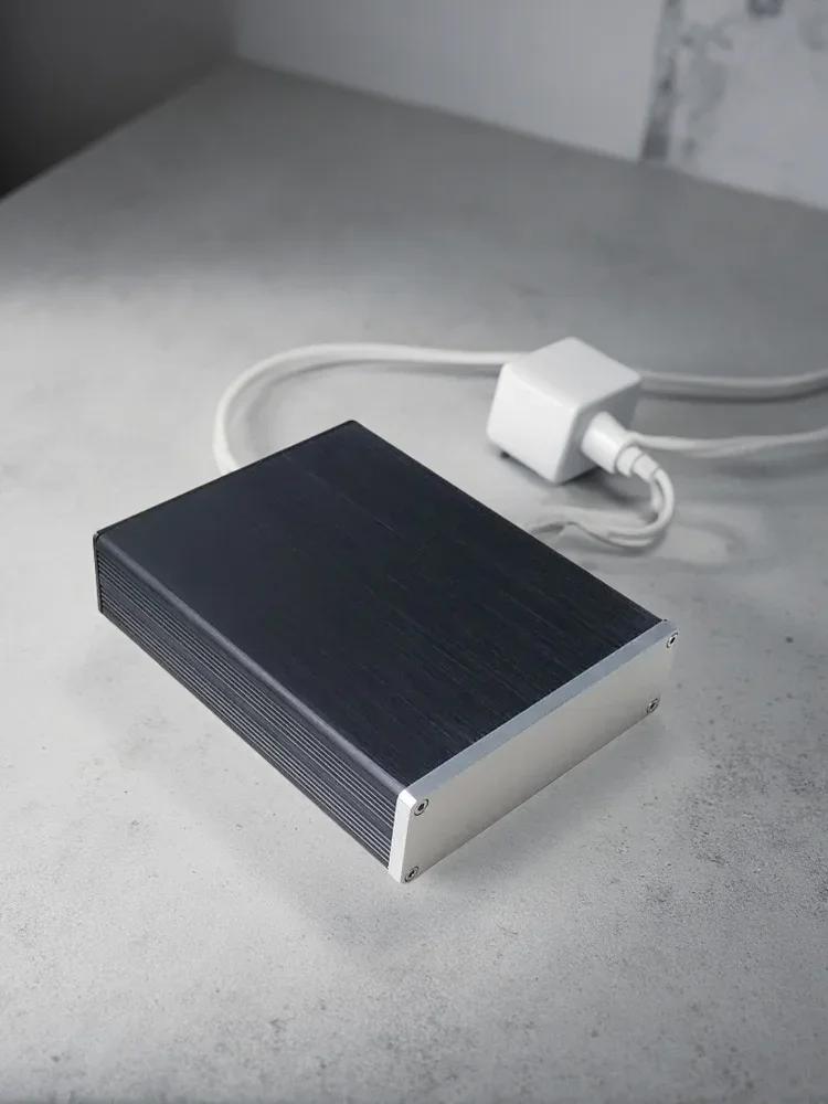 Petit amplificateur de châssis tout en aluminium bricolage, radiateur, amplificateur de téléphone de