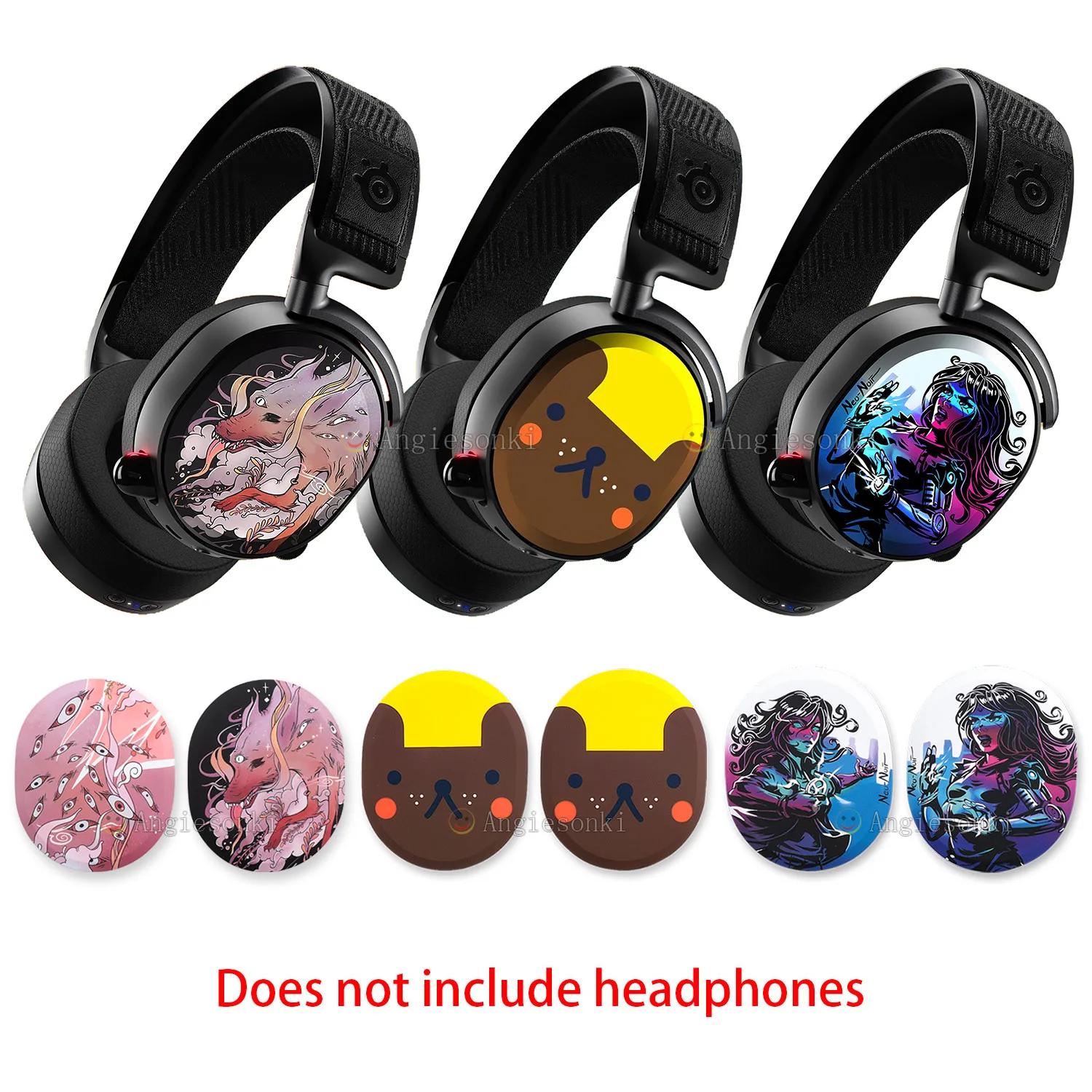 1 paire de couvercles latéraux pour casque sans fil Steel.Series Arctis Pro, aimant multicolore